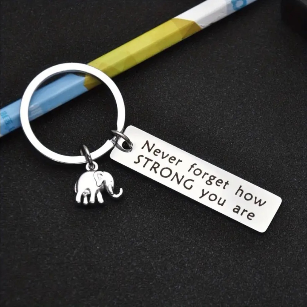Inspirational Message Keychain - Picture 6 of 8